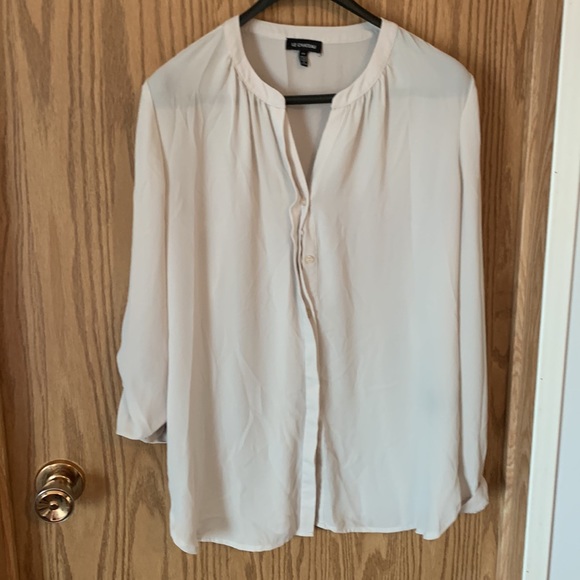 Le chateau cream blouse - Picture 2 of 4